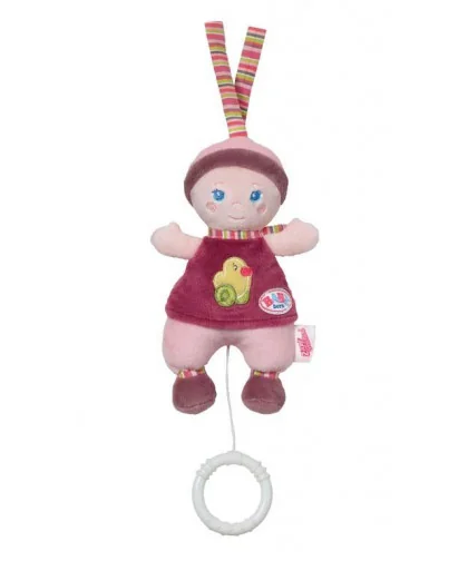 Zapf Creation BABY born ® for babies 821152 Bábika s naťahovacou hudobnou skrinkou