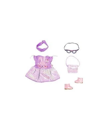 Zapf creation 830796 BABY born Súprava so šatočkami Deluxe Narodeninová edícia 43 cm