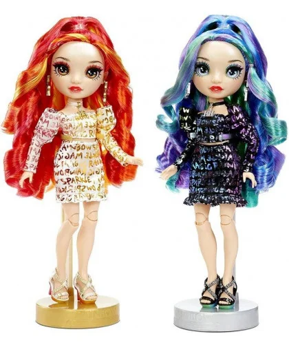 Rainbow High Fashion bábiky Dvojčatá Laurel & Holly