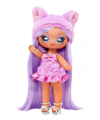 MGA 582496 Na! Na! Na! Surprise Sweetest Gems Dolls- Valentina Lovely (Amethyst) narodeninová bábika