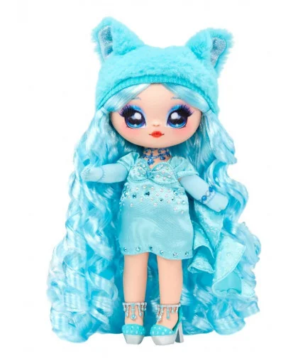 MGA 582502 Na! Na! Na! Surprise Sweetest Gems Dolls – Marina Tealstone (Aquamarine) narodeninová bábika