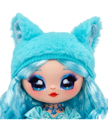 MGA 582502 Na! Na! Na! Surprise Sweetest Gems Dolls – Marina Tealstone (Aquamarine) narodeninová bábika