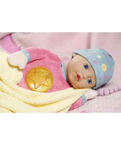 Zapf creation 827864 BABY born for babies bábika Svieti v tme, 30 cm