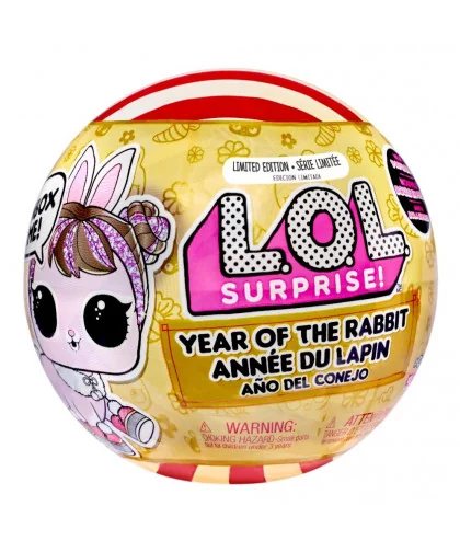 L.O.L. Surprise zvieratko Rok králika so 7 prekvapeniami, špeciálna edícia