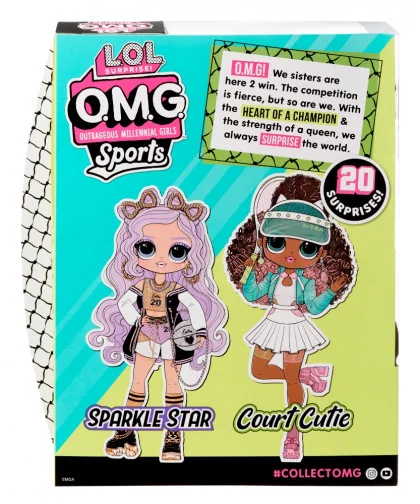 L.O.L. Surprise! 584247 OMG Veľká ségra športovkyňa Court Cutie - séria 3