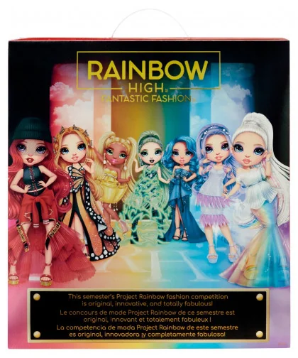 Rainbow High 587323 Fantastic fashion bábika Ruby Anderson