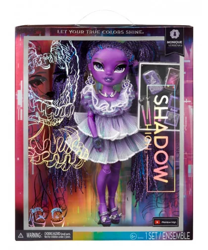 Shadow High 583059 Color Shine bábika Monique Verbena