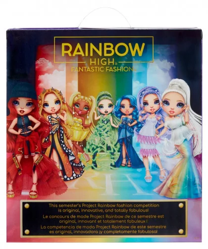 Rainbow High 587385 Fantastic fashion bábika Violet Willow