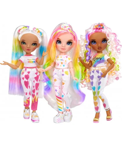 Rainbow High 594123 Fashion Doll Color & Create s modrými očami
