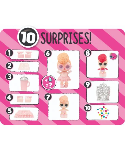 L.O.L. Surprise! 589976 Confetti Narodeninová bábika so sestričkou