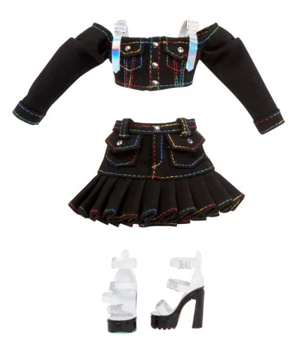 MGA 590798 Rainbow High Junior Fashion bábika -Avery Styles