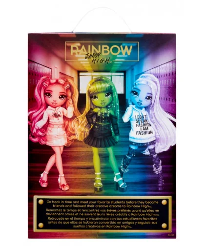 MGA 590798 Rainbow High Junior Fashion bábika -Avery Styles