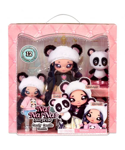 MGA 575979 Na! Na! Na! Rodinka Panda - bábiky