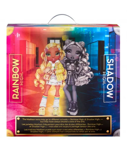 MGA 592778 Rainbow High Fashion bábika 2-pack Sunny & Luna
