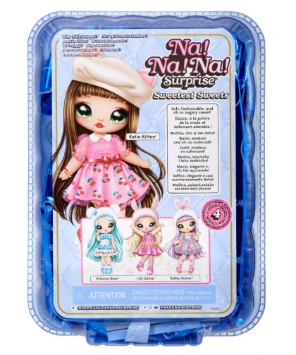 Na! Na! Na! Surprise Sweetest Sweets bábika - Katie Kitten