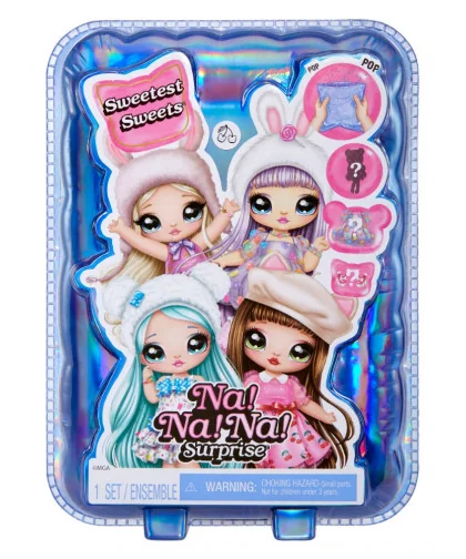 Na! Na! Na! Surprise Sweetest Sweets bábika - Katie Kitten