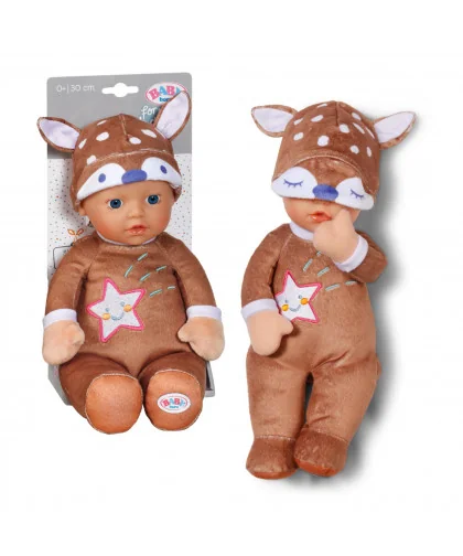 Zapf creation 836552 BABY born for babies Spinkáčik jelenček, 30 cm