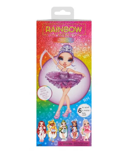 Rainbow High Fashion set - oblečok fialový (baletný recitál)