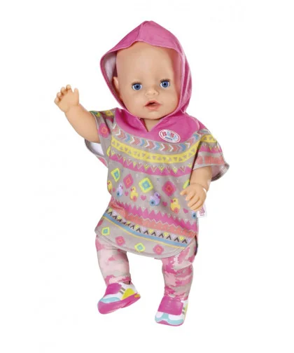 Zapf creation 830161 BABY born Súprava s pončom Deluxe, 43 cm