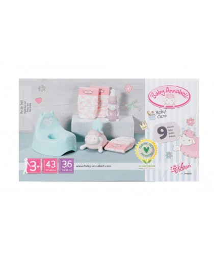 Zapf creation 706602 Baby Annabell Sada s nočníkom
