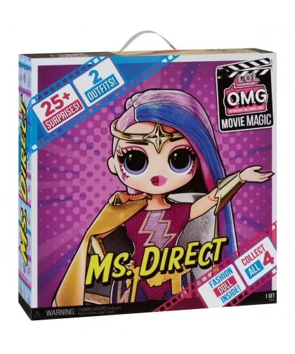L.O.L. Surprise! 577904 OMG bábika Movie Veľká ségra Ms. Direct