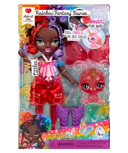 Rainbow High Malá sestrička víla - Astrid (Bow)