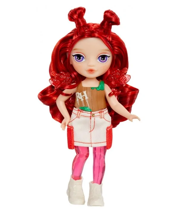Rainbow High Malá sestrička víla - Apple (Red)
