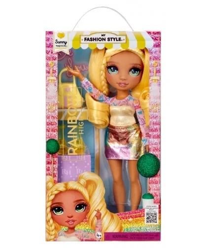 Rainbow High My Fashion Style bábika - Sunny
