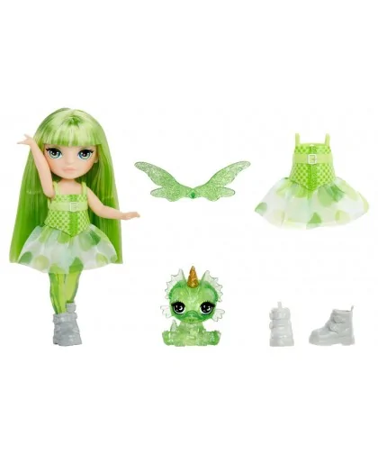Rainbow High Malá sestrička víla - Emerald (Green)
