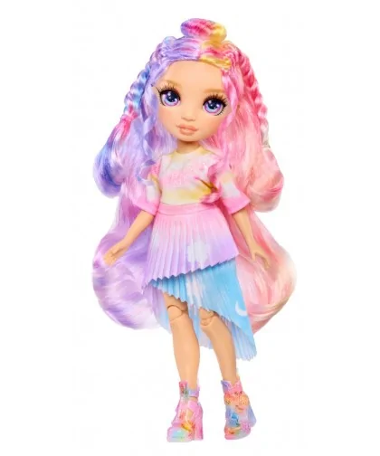 Rainbow High Air Brush bábika - fialové oči