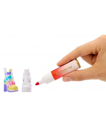 Rainbow High Air Brush bábika - fialové oči