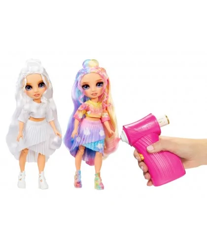 Rainbow High Air Brush bábika - fialové oči