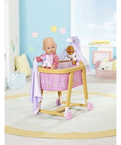 BABY born 829981 Postieľka na kolieskach