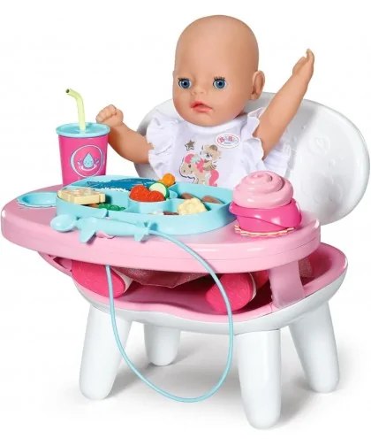 Zapf Creation 837009 Baby Born Jedálenská stolička so zvukmi