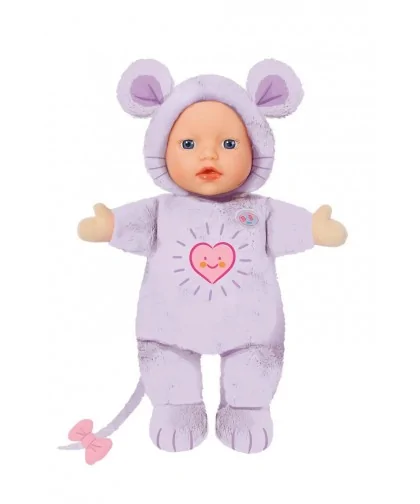 Zapf Creation 836590 BABY Born for babies Myška 26cm