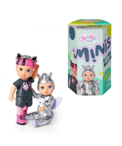 BABY born Minis Sada 2 bábik, Billie a Noah