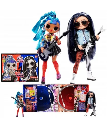 L.O.L. Surprise! OMG Remix Veľké sestry Punk Grrrl a Rocker Boi