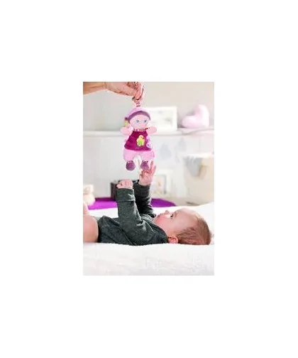 BABY born 821152 for babies Bábika s naťahovacou hudobnou skrinkou