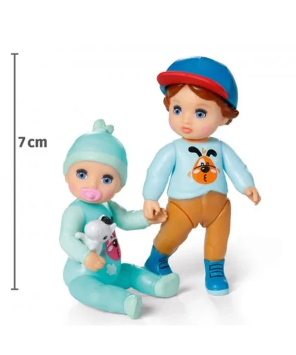 BABY born Minis Sada 2 bábik, Henry + Leon