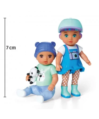 BABY born Minis Sada 2 bábik, Becky a Tom