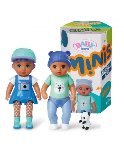 BABY born Minis Sada 2 bábik, Becky a Tom
